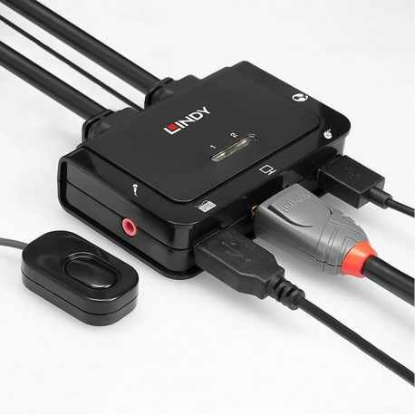 LINDY NET SWITCH KVM USB HDMI/42344