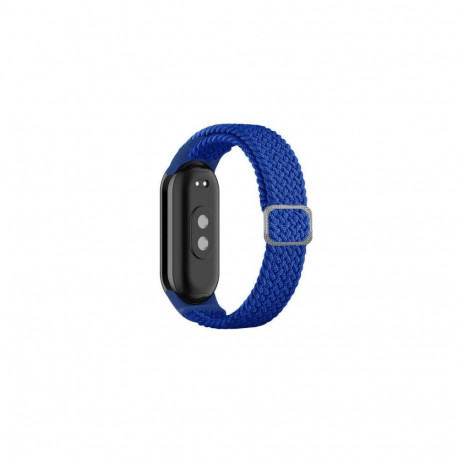 iLike Universal Mi Band 8 wristband bracele Braided fabric strap Blue