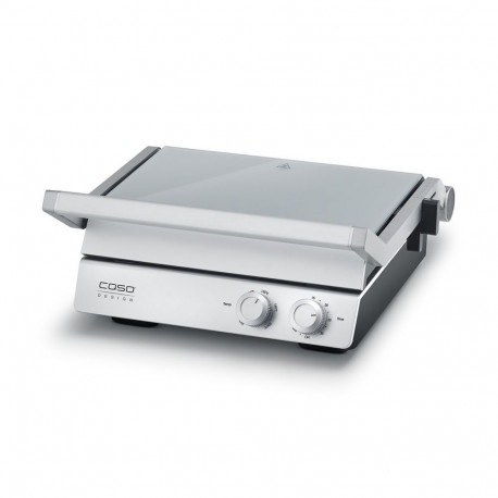 Caso Double Contact Grill | SteakChef | Contact grill | 2000 W | Stainless Steel
