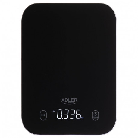 Adler Kitchen Scale | AD 3181b | Graduation 1 g | Display type LED | Black