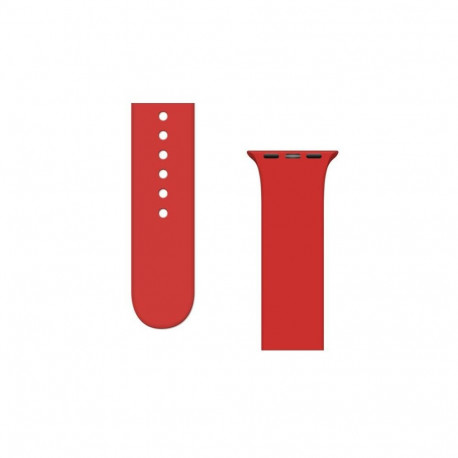 iLike Strap APS Silicone Watch Band 8/7/6/5/4/3/2 / SE (41/40 / 38mm) Strap Watchband Red