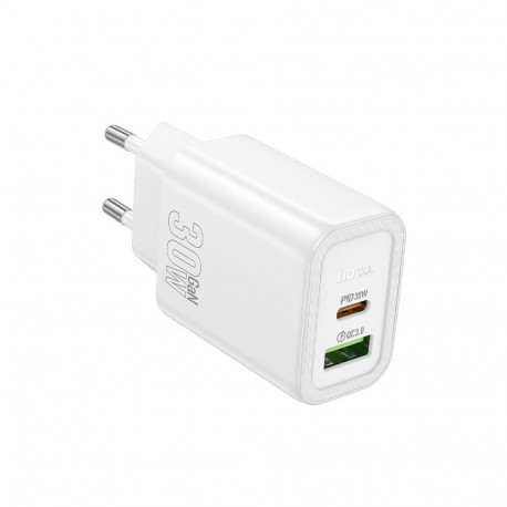 Hoco N63 Gentle PD30W+QC3.0 charger(EU) White