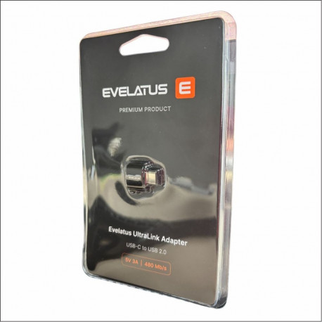 Evelatus Evelatus UltraLink OTG Adapter USB-C to USB 3.0 5V 3A | 5 Gb/s