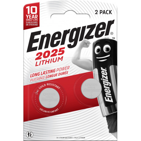 Energizer patarei Lithium CR2025 BP2
