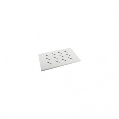 Lanberg 19" fixed shelf 1U/486x270mm max load capacity up to 120kg, grey |