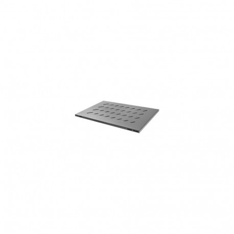 Lanberg 19" fixed shelf 1U/465x715mm max load capacity up to 120kg, black |