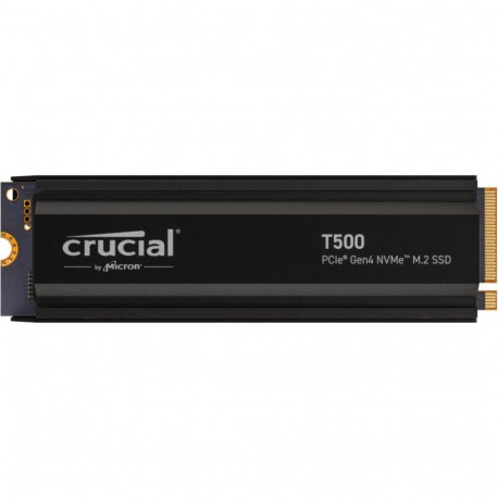 Crucial SSD||T500|1TB|M.2|PCIe Gen4|NVMe|3D NAND|Write speed 6800 MBytes/sec|Read speed 7300 MBytes/