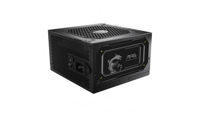 MSI Power Supply||MAG A850GL PCIE5 II|850 Watts|Efficiency 80 PLUS GOLD|PFC Active|MAGA850GLPCIE5II
