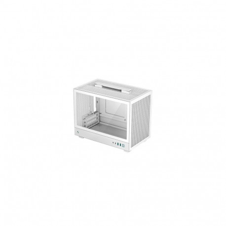 Deepcool White | Mini-ITX | Power supply included No | ATX PS2 | Ultra-portable Case | CH160 WH