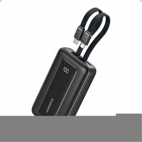 Anker | Power Bank | A1680G11 | 10000 mAh | USB-C 30W, Lightning 27W | Built-In USB-C and Lightning 