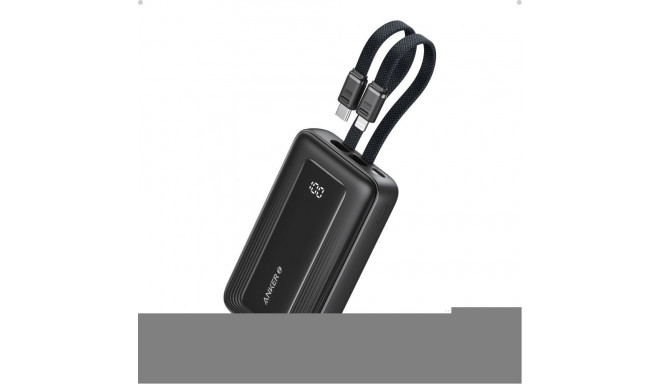 Anker | Power Bank | A1680G11 | 10000 mAh | USB-C 30W, Lightning 27W | Built-In USB-C and Lightning 