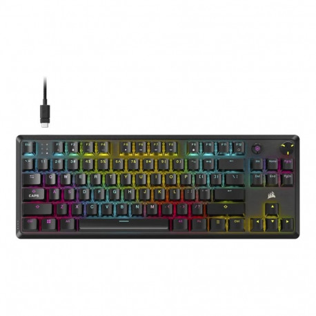 Corsair K70 CORE TKL | Tenkeyless Mechanical Gaming Keyboard | Wired | NA | Black | 0.973 g | MLX RE