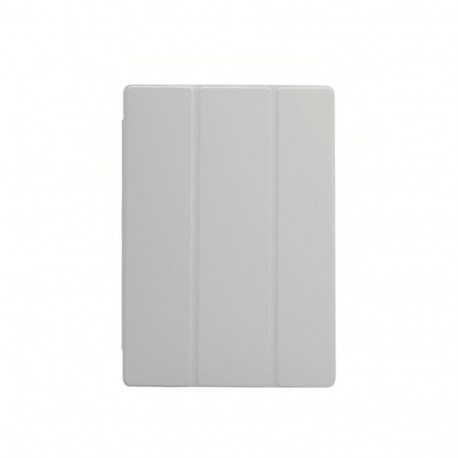 Connect Galaxy Tab S9 FE Tablet case with imitate microfiber inside Silver