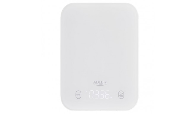 Adler Kitchen Scale | AD 3181w | Graduation 1 g | Display type LED | White