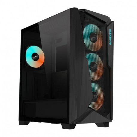 Gigabyte Case||C301G V2 BLACK|MidiTower|Case product features Transparent panel|Not included|ATX|EAT