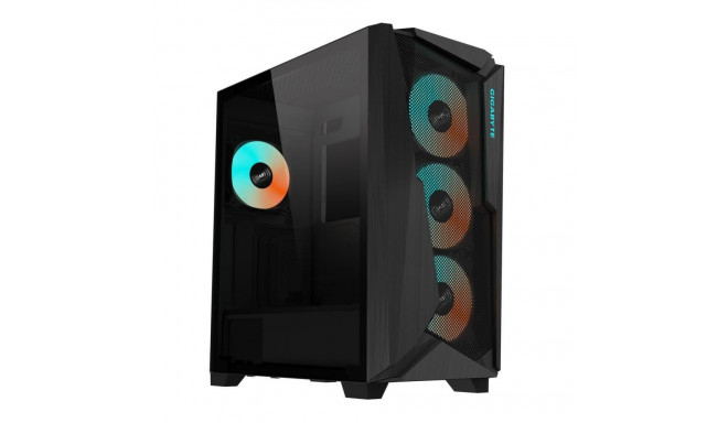 Gigabyte Case||C301G V2 BLACK|MidiTower|Case product features Transparent panel|Not included|ATX|EAT
