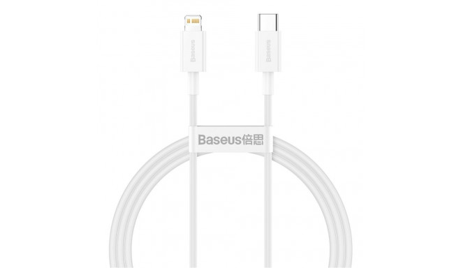 Baseus Baseus Superior Series USB-C / Lightning PD 20W 1 m cable - white