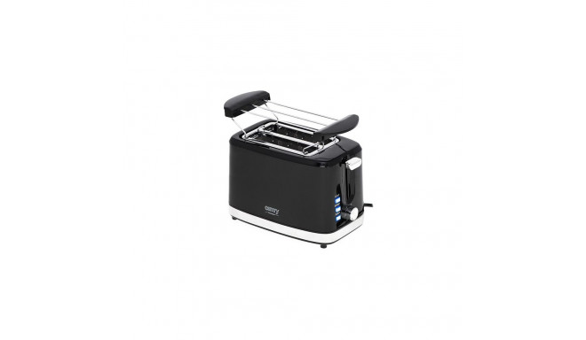 Camry Toaster CR 3218 Power 750 W, Number of slots 2, Housing material Plastic, Black