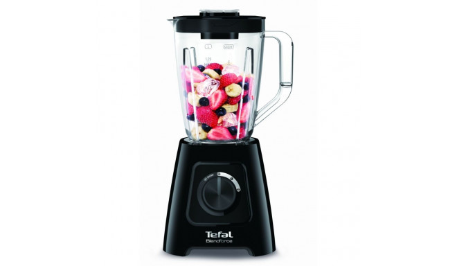 TEFAL Blender BL420838 BlendForce Tabletop, 600 W, Jar material Plastic, Jar capacity 1.25 L, Ice cr