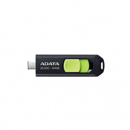 ADATA MEMORY DRIVE FLASH USB-C 64GB/ACHO-UC300-64G-RBK/GN