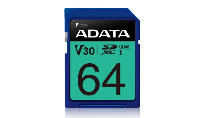ADATA Premier Pro UHS-I SDXC 64 GB Flash memory class 10