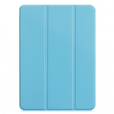 iLike Galaxy Tab S9 Plus 12.4 Tri-Fold Eco-Leather Stand Case Sky Blue