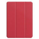 iLike Galaxy Tab S7 FE 12.4 Tri-Fold Eco-Leather Stand Case Coral Pink