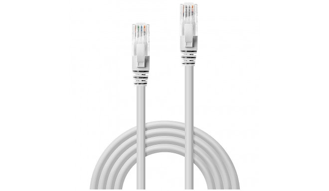 LINDY CABLE CAT6 U/UTP 0.5M/WHITE 48091