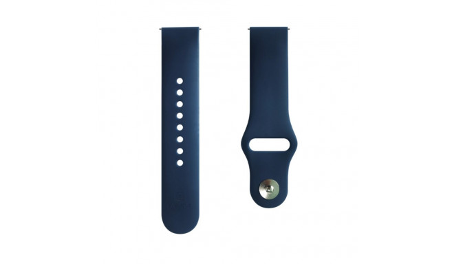 Evelatus Evelatus 20mm Silicone Loop Watch Straps (S/M 110mm) Blue