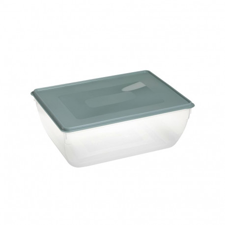 FOOD CONTAINER RECTANGULAR DEEP 10L.MINT
