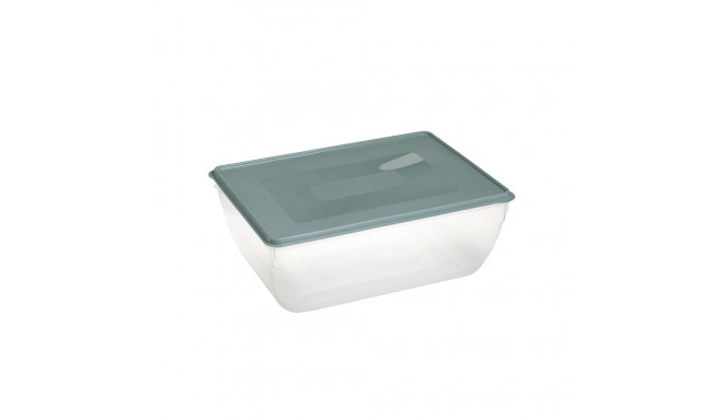 FOOD CONTAINER RECTANGULAR DEEP 10L.MINT