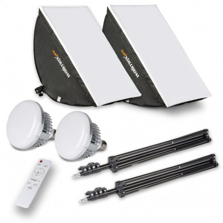 walimex pro LED 60W Softbox 40x60cm Bi color Kit 2