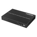 PremiumCord HDMI 4 inputs - 1 output, 4K@60Hz multi display system