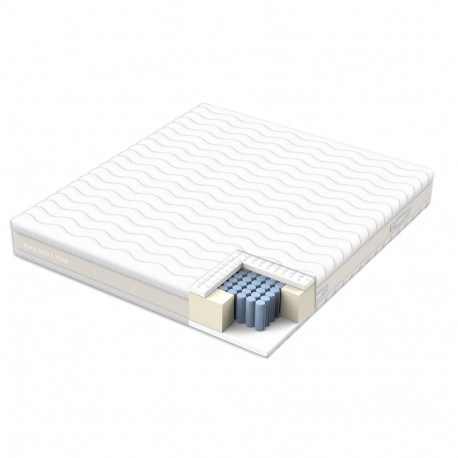Spring mattress KUKA DUO 7 ZONE 90x200xH23cm