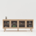 Sideboard HANSEN 160x40xH75cm, melamine