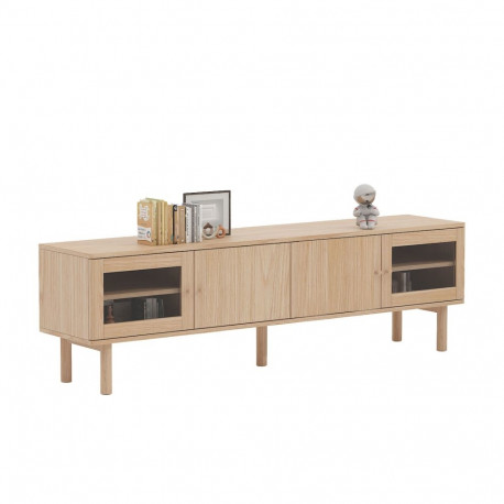 TV-table HANSEN 160x40xH55cm, melamine