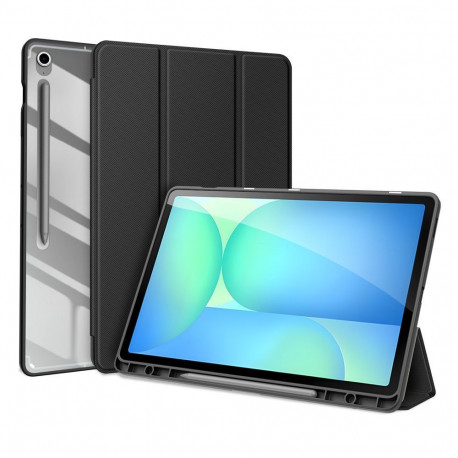 DUX DUCIS case TOBY with pencil storage for SAMSUNG Tab S10 FE Plus black