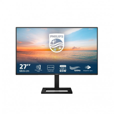 Philips LED-monitor 1000 series 27E1N1300AE/00 68.6cm (27") 1920 x 1080 pikslit Full HD LCD, must
