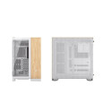 Corsair CC-9011284-WW arvutikorpus Midi Tower bambus, valge