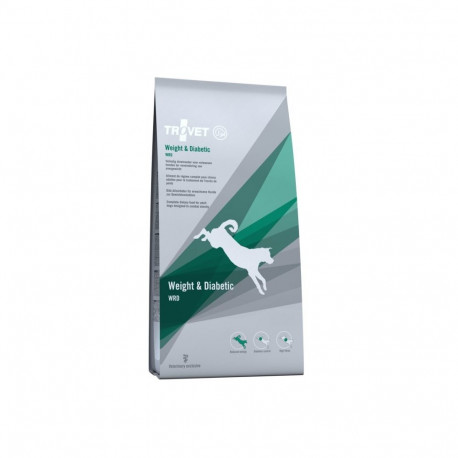 TROVET Weight & Diabetic WRD Chicken - dry dog food - 3kg