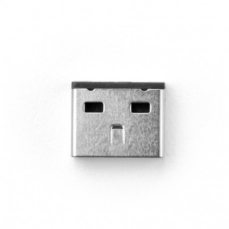 Smartkeeper UL03P2BK USB Type-A must plastist porditõkesti 100 tk