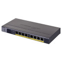 NETGEAR GS108PP haldamata gigabit ethernet (10/100/1000) toitega üle etherneti (PoE) must