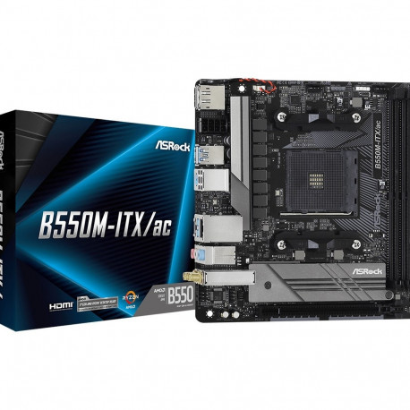 Asrock B550M-ITX/ac Socket AM4 mini ITX AMD  B550
