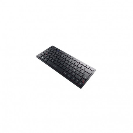 CHERRY KW 9200 MINI keyboard Universal USB + RF Wireless + Bluetooth AZERTY French Black