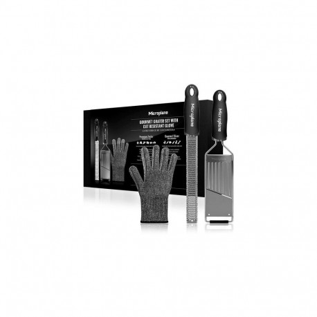 Microplane 36179 manual grater/spiralizer Black, Stainless steel