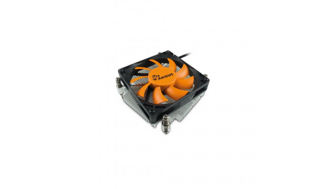 Dynatron Argus T-200 Processor Cooler 8 cm Black, Orange