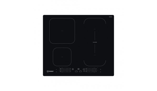 Indesit IB 65B60 NE induktsioonpliit 4 keedualaga puutetundlik taimer must