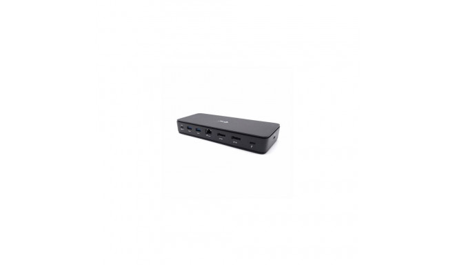 i-tec Thunderbolt4 2x Display Docking Station Gen3 7x USB, 2.5 GLAN PowerDelivery 92 W TB4 cable 1m