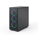 Fractal Design Epoch TG RGB hele toon must korpus (FD-C-EPO1A-04)