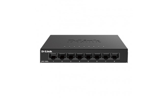 D-Link | Switch | DGS-108GL/E | Unmanaged | Desktop | Gigabit Ethernet (copper) ports quantity 8 | 6